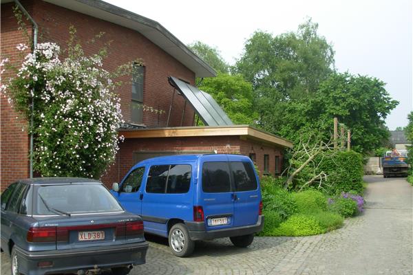 Centrale verwarming met Zonnepanelen